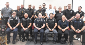 Picture of the 2025 Crisis Intervention Team training class of law enforcement officers.